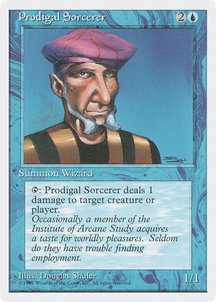 Prodigal Sorcerer Card Image