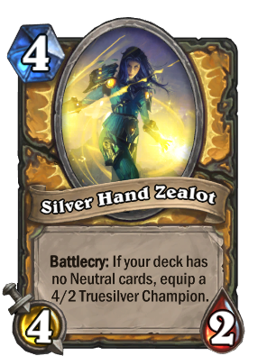 Silver Hand Zealot Card Image