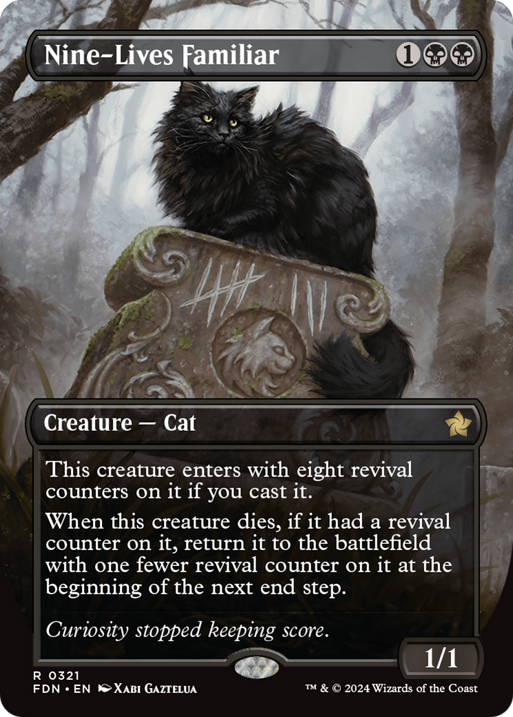 Nine-Lives Familiar Card Image