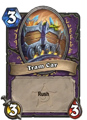 Tram Car Card Image