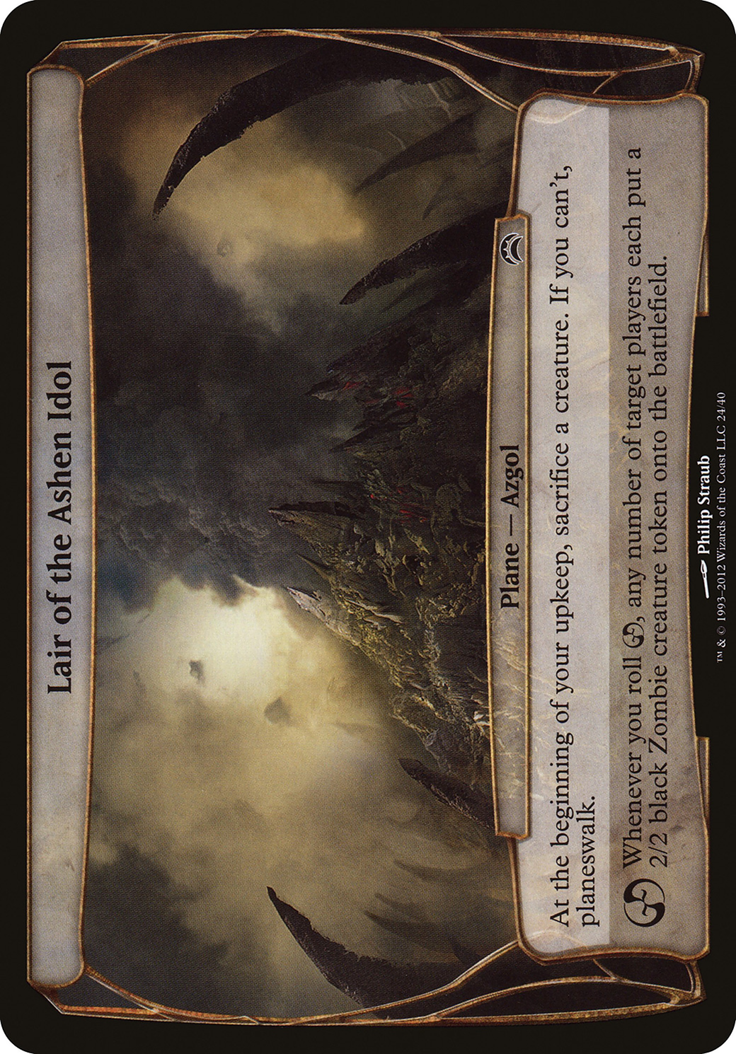 Lair of the Ashen Idol Card Image