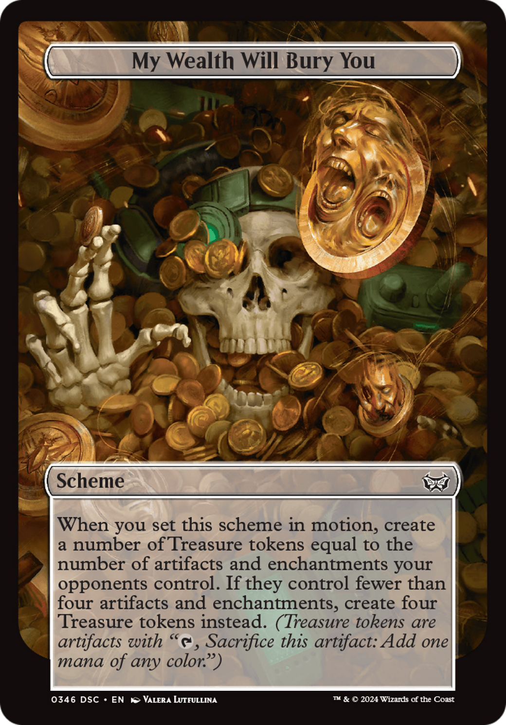 My Wealth Will Bury You Card Image