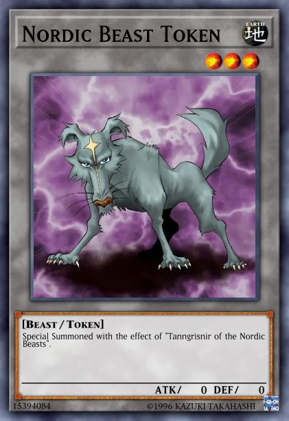 Nordic Beast Token Card Image