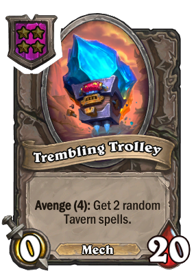 Trembling Trolley Card Image