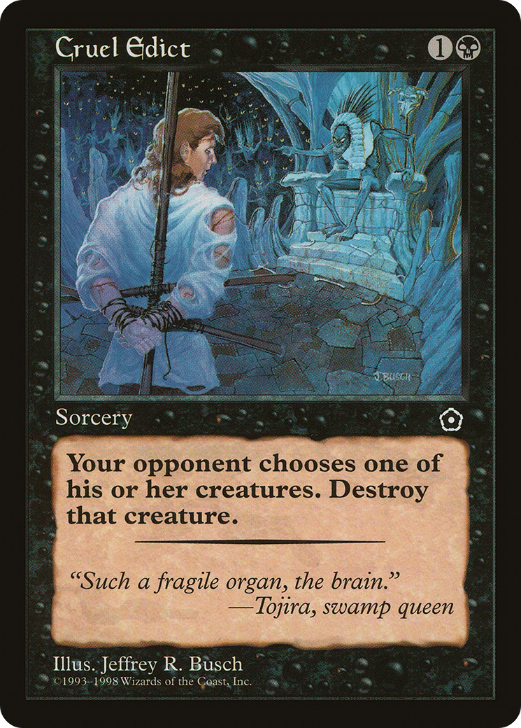 Cruel Edict Card Image