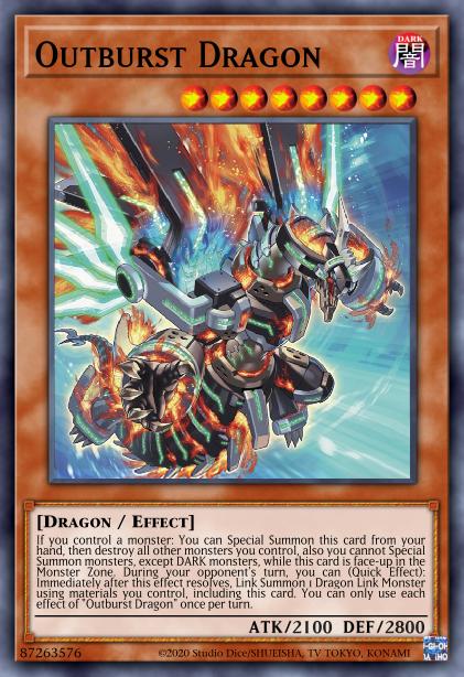 Outburst Dragon Card Image