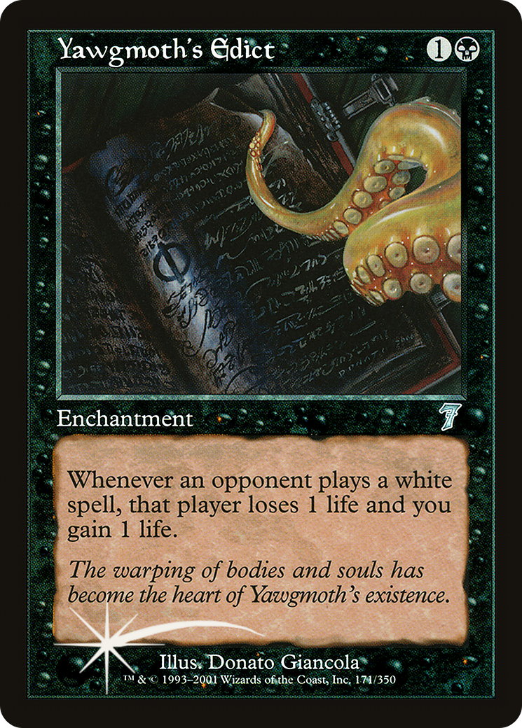 Yawgmoth's Edict Card Image