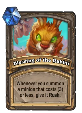 Blessing of the Rabbit Card Image