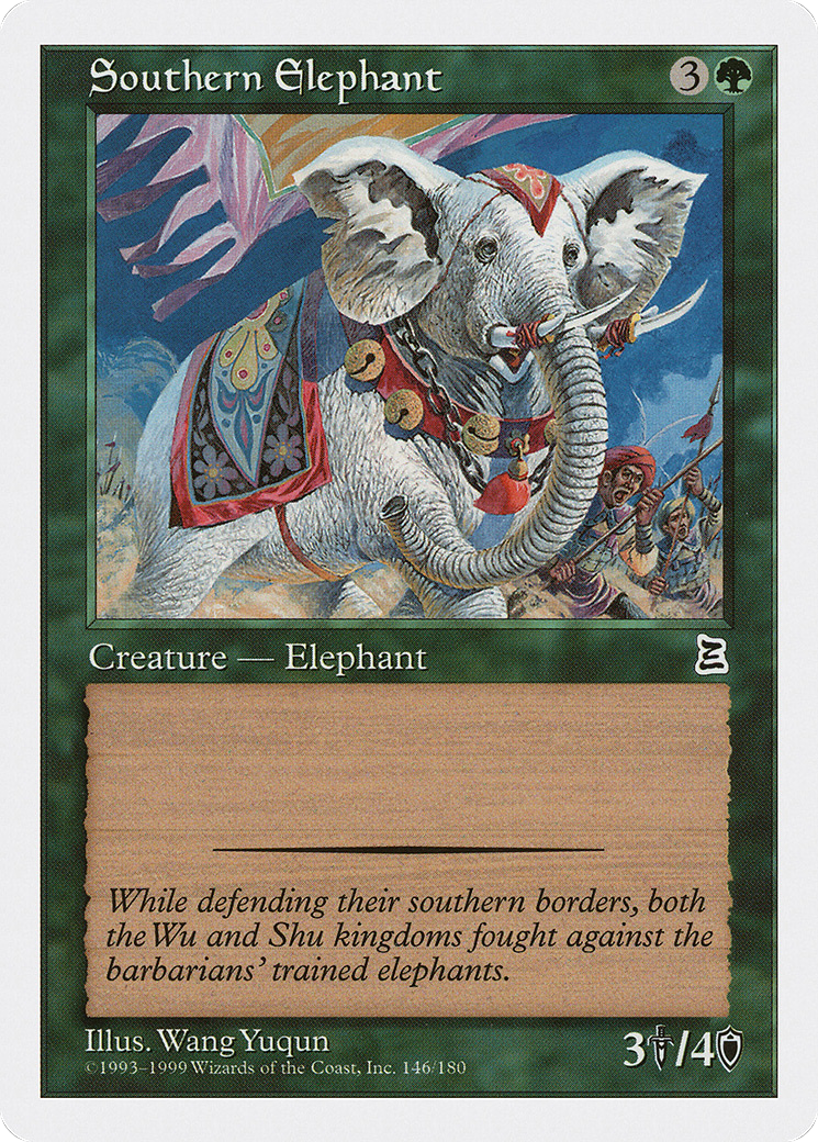 Southern Elephant Card Image