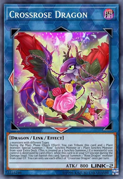 Crossrose Dragon Card Image