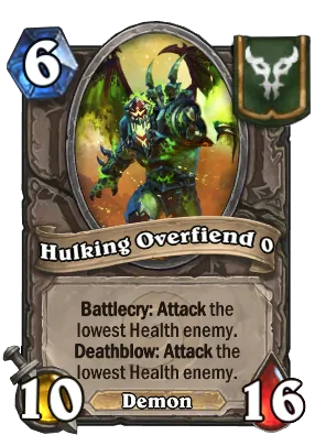 Hulking Overfiend {0} Card Image