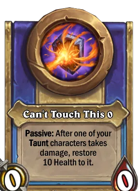 Can't Touch This {0} Card Image