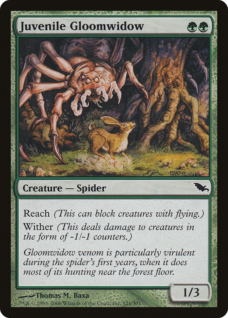 Juvenile Gloomwidow Card Image