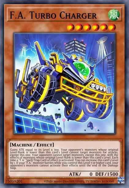 F.A. Turbo Charger Card Image