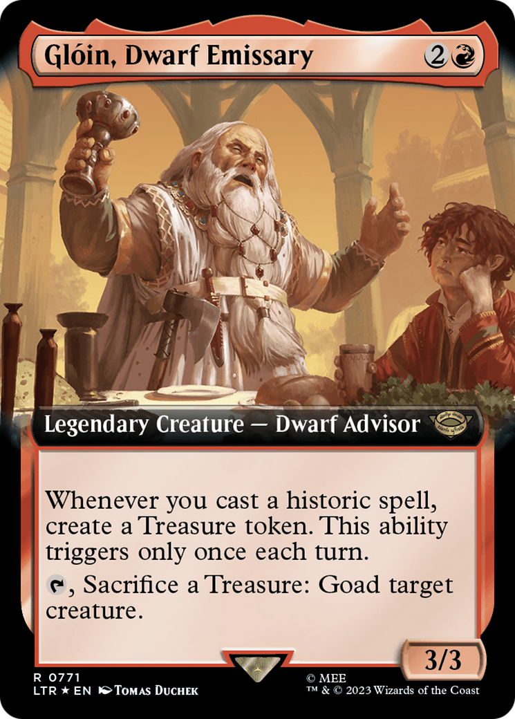 Glóin, Dwarf Emissary Card Image