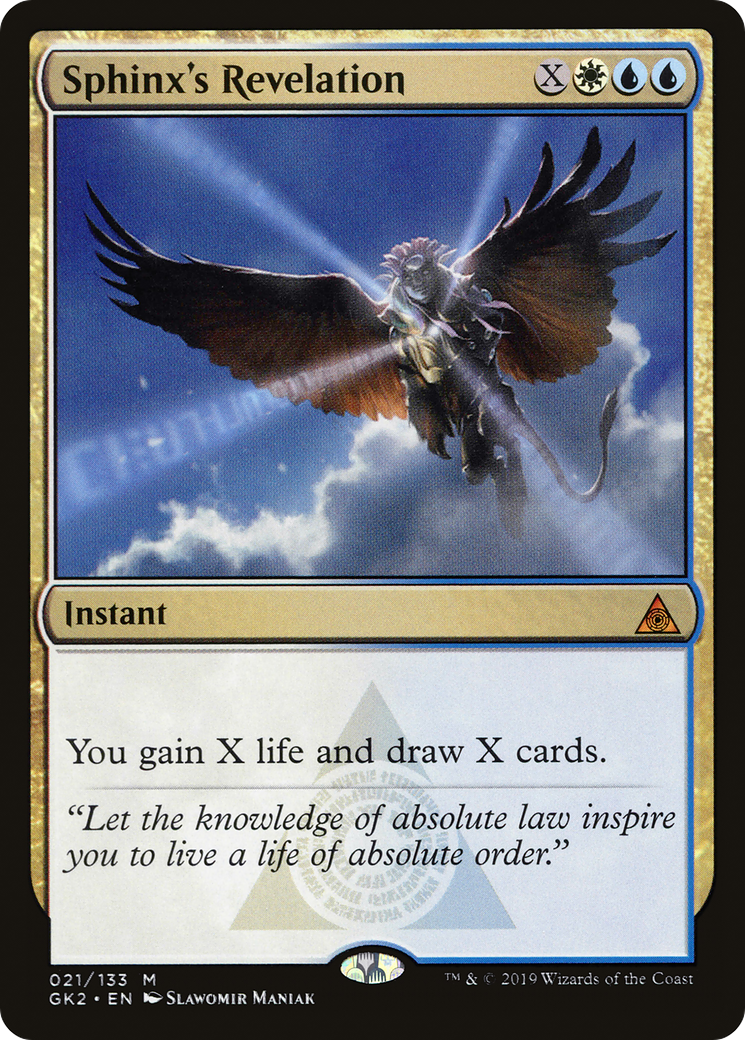 Sphinx's Revelation Card Image