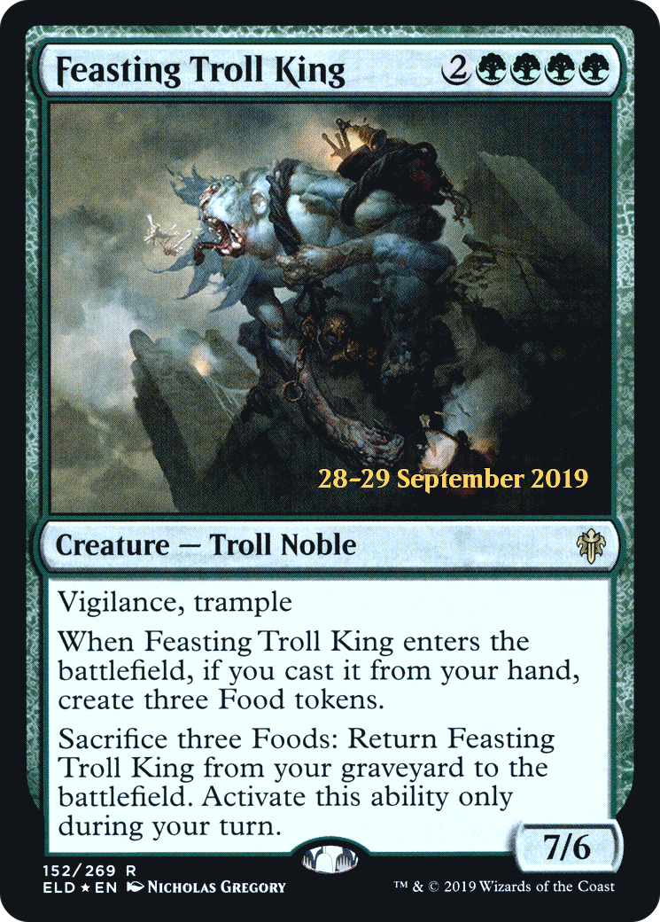 Feasting Troll King Card Image