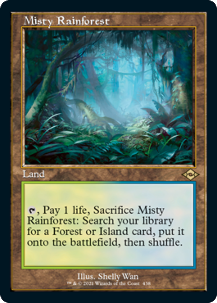 Misty Rainforest Card Image
