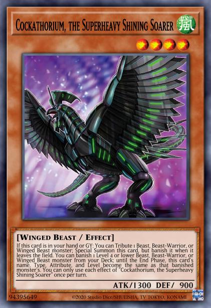 Cocatorium the Heavy Metal Avian Card Image