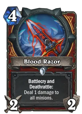Blood Razor Card Image