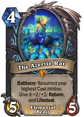 The Azerite Rat Card Image