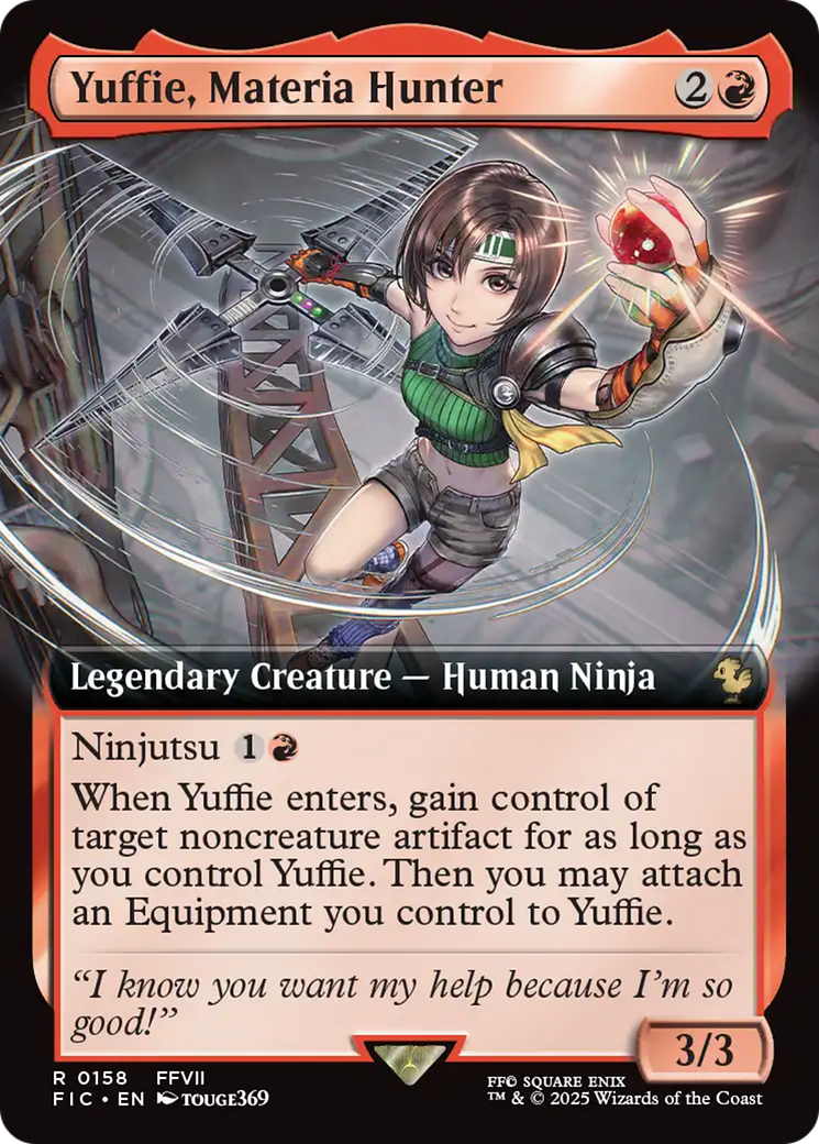 Yuffie, Materia Hunter Card Image