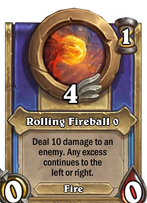 Rolling Fireball {0} Card Image