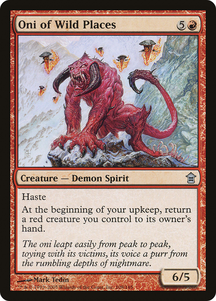 Oni of Wild Places Card Image