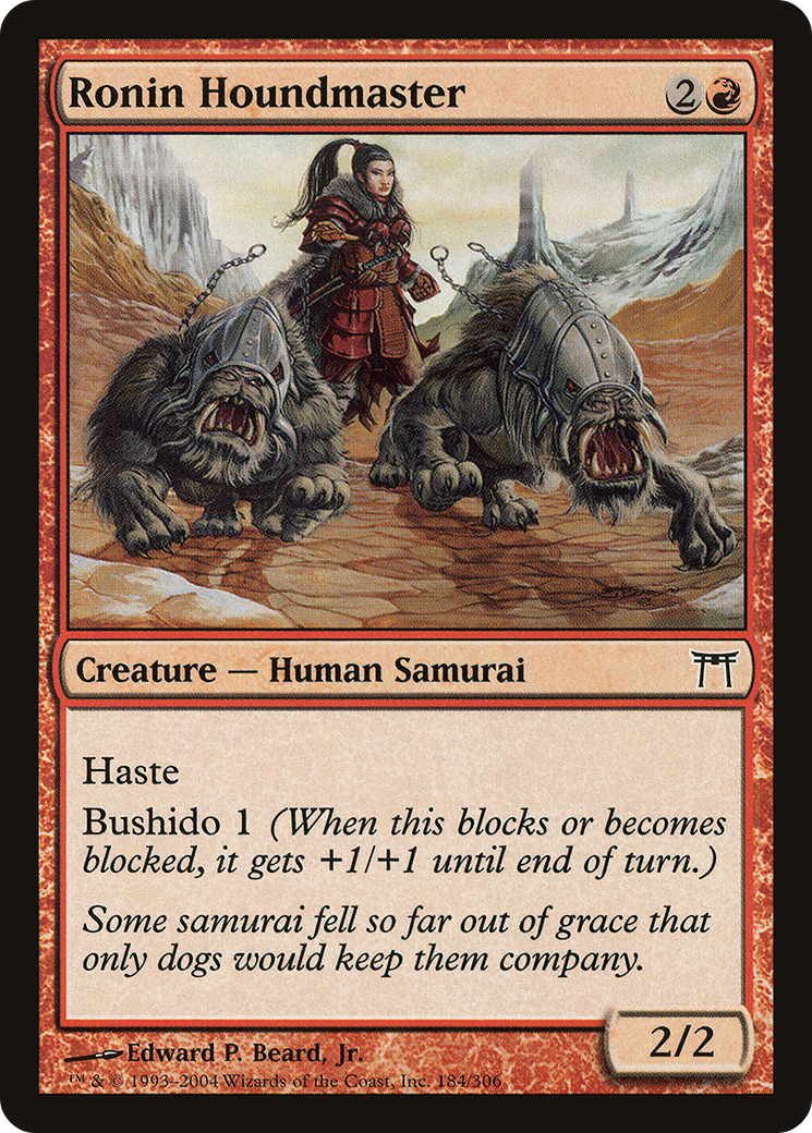 Ronin Houndmaster Card Image