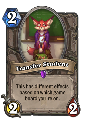 Transfer Student Card Image