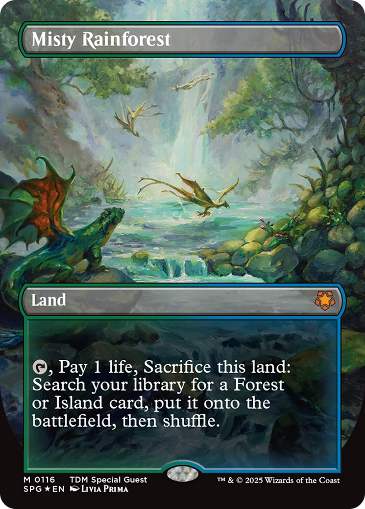 Misty Rainforest Card Image