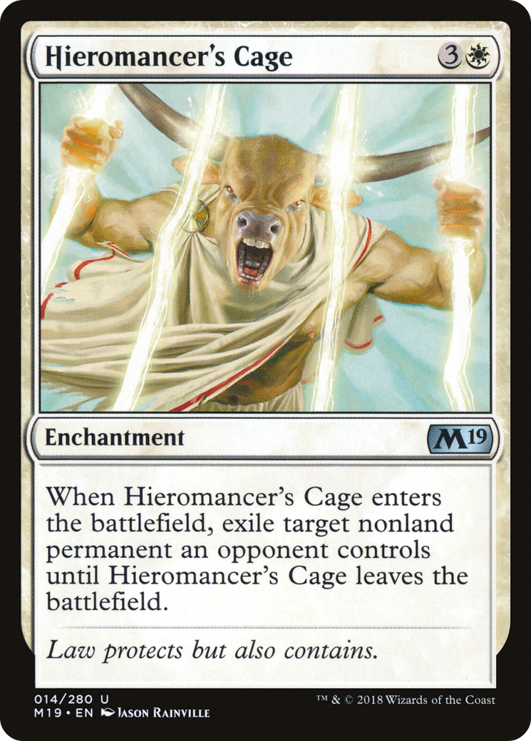 Hieromancer's Cage Card Image