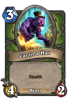 Cat in a Hat Card Image