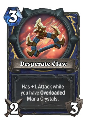 Desperate Claw Card Image