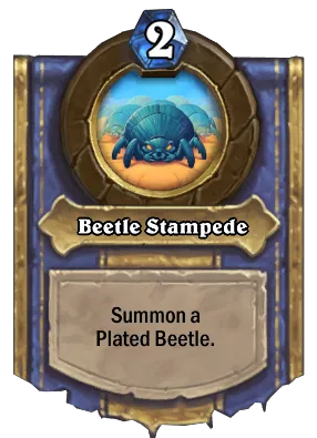 Beetle Stampede Card Image