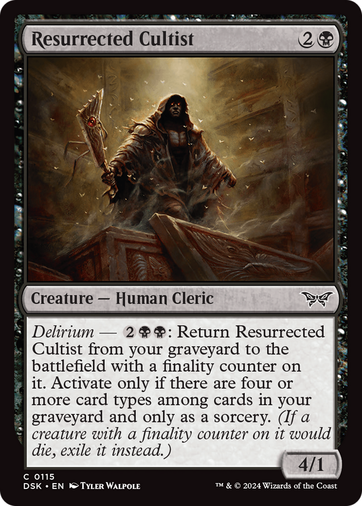 Resurrected Cultist Card Image