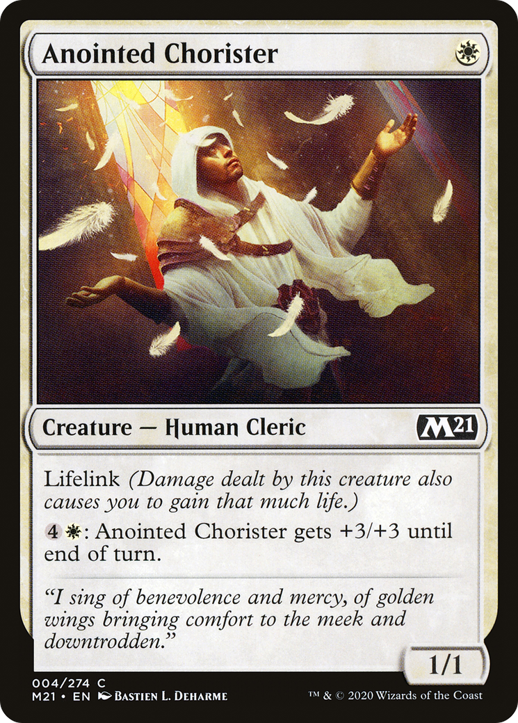 Anointed Chorister Card Image
