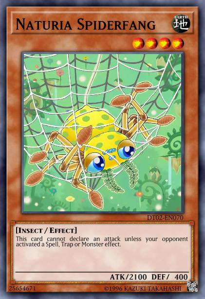 Naturia Spiderfang Card Image