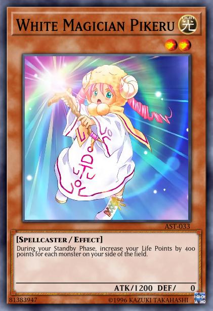 White Magician Pikeru Card Image