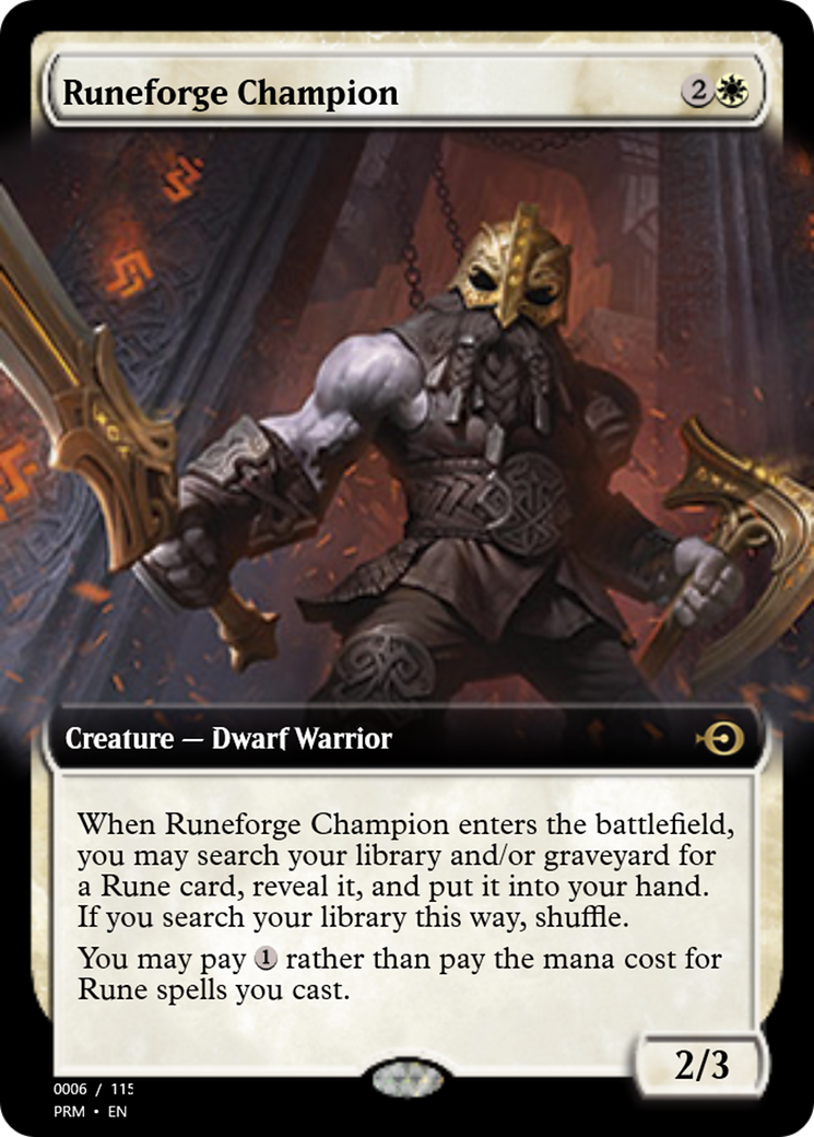 Runeforge Champion Card Image