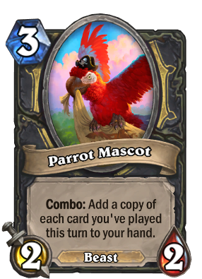 Parrot Mascot Card Image