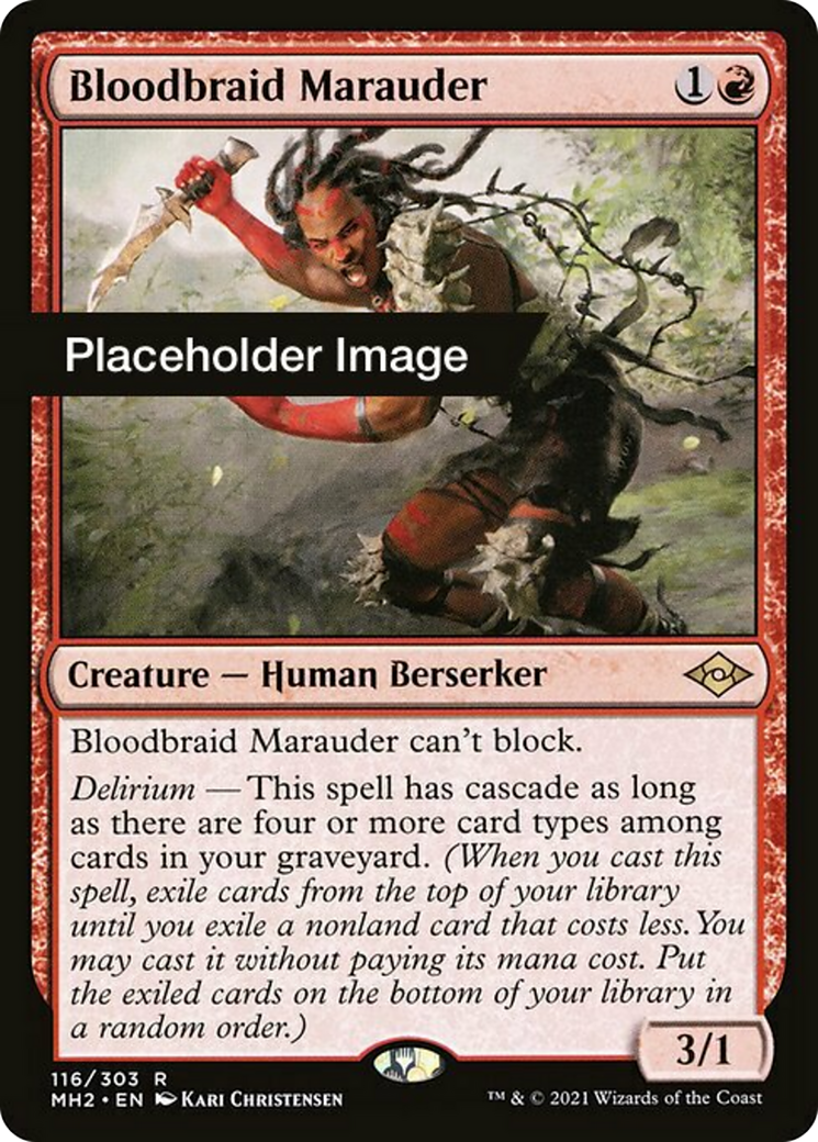 Bloodbraid Marauder Card Image