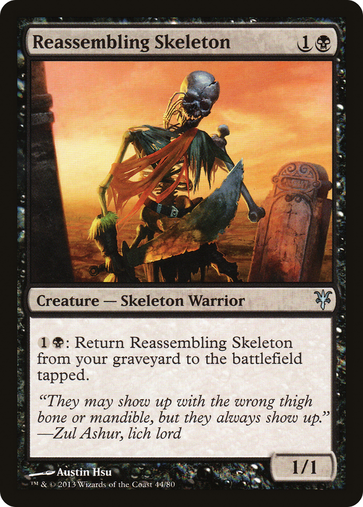 Reassembling Skeleton Card Image