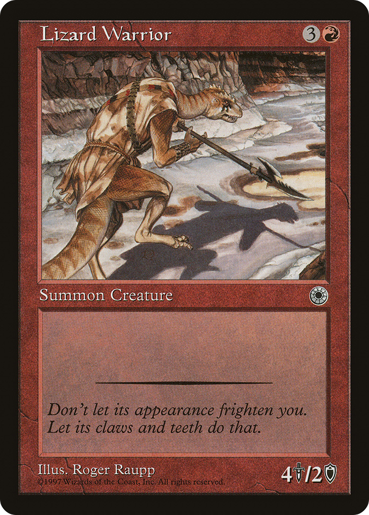 Lizard Warrior Card Image