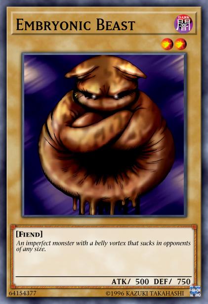 Embryonic Beast Card Image