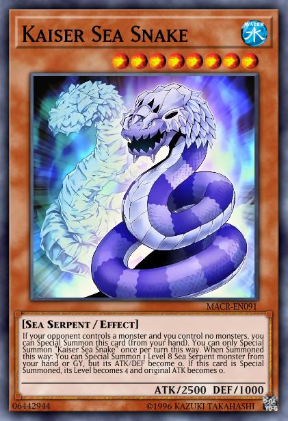 Kaiser Sea Snake Card Image
