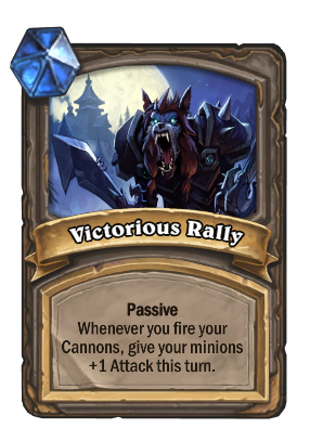 Victorious Rally Card Image