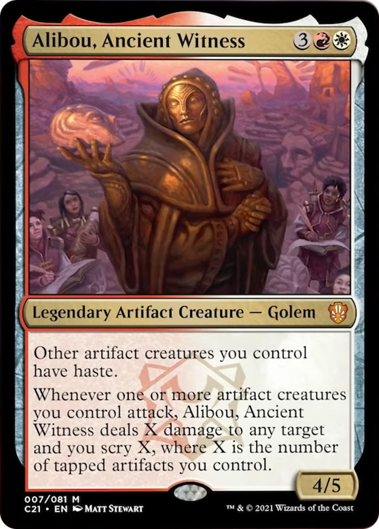 Alibou, Ancient Witness Card Image