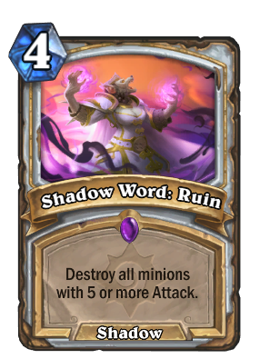 Shadow Word: Ruin Card Image