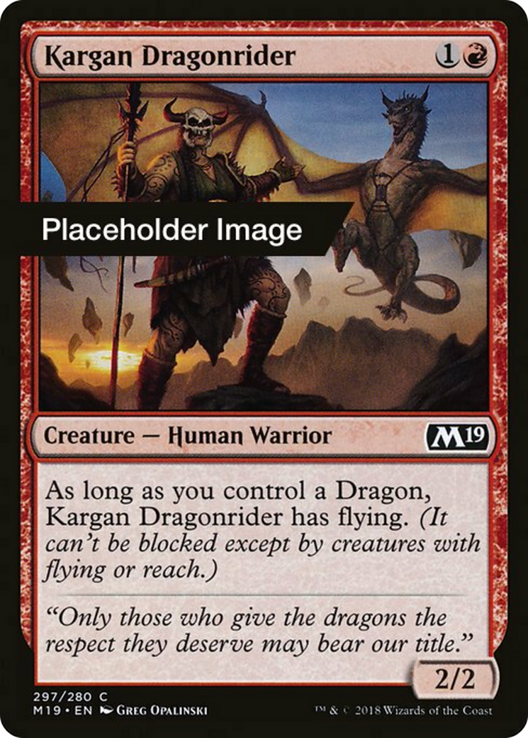 Kargan Dragonrider Card Image
